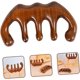 thumbnail image 2 of Wooden Hair Comb Wide Tooth Detangling Brush for Hair Growth and Scalp Massage, 2 of 4