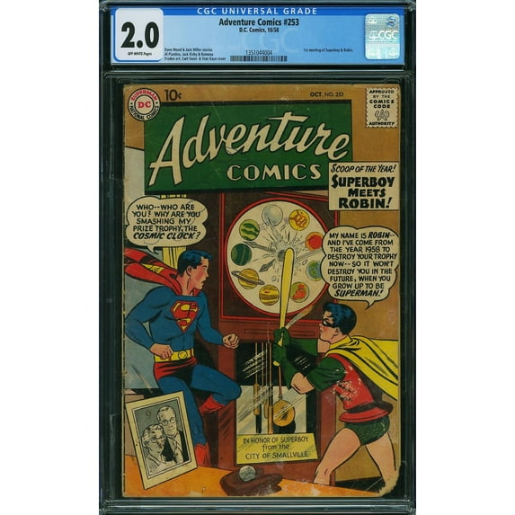 Adventure Comics #253 - CGC 2 Comic Book