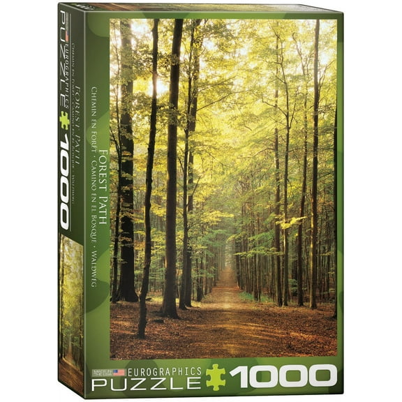 Forest Path 1000-Piece Puzzle
