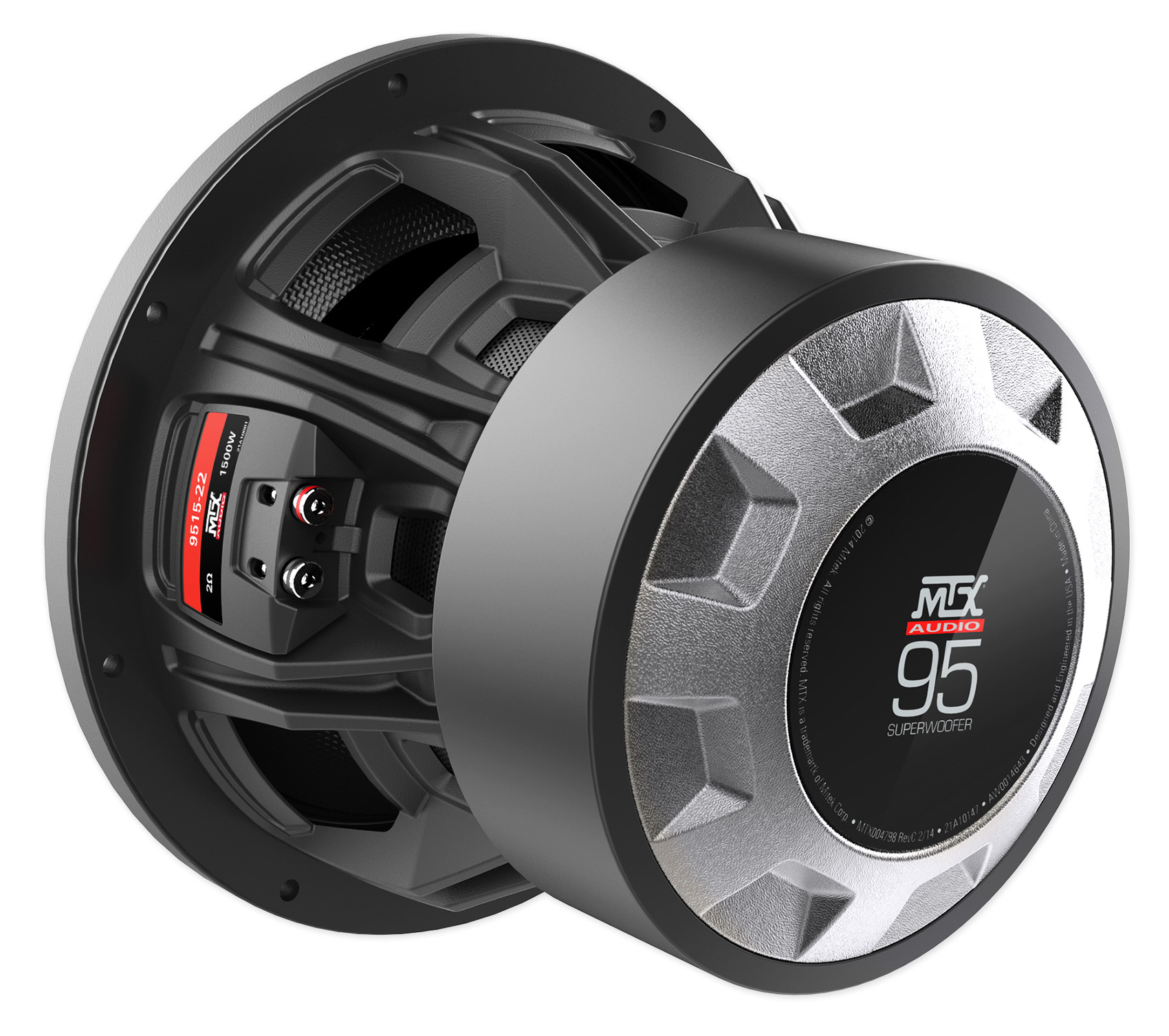 Rockville RGS15 SP 5 Single 15" Sealed Subwoofer Enclosure – Fits MTX Audio 9515-22, Perfect For Trunk Installations