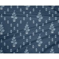 thumbnail image 5 of oneOone Polyester Spandex Teal Blue Fabric Block Craft Projects Decor Fabric Printed By The Yard 56 Inch Wide-B8, 5 of 6