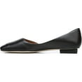 thumbnail image 3 of Franco Sarto Women's Tracy Square Toe Ballet Flat Black Leather 8.5W, 3 of 5
