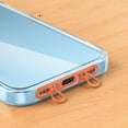 thumbnail image 4 of Metal Lanyard Clip with Two Rings Easy Carry & Rusts Resistant Phone Strap Patches Not Loss Phone Patches for Phone Use, 4 of 9
