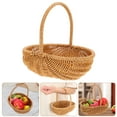 thumbnail image 1 of unbranded Cesta Tejida A Mano Para Y Verduras Color Con Asa Resistente, 1 of 6