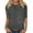 Grey, variant on Fartey 2025 Womens Half Sleeve Tshirt Tops Fashion Elegant Velvet Crew Neck T Shirts Slim Fit Summer Tunic Tops Dressy Casual Cute Going out Blouses Blue S-3XL