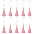 thumbnail image 1 of Unique Bargains 6.5' Silky Bookmark Tassels with Loop for DIY Craft Accessory, 20Pack Rose Pink, 1 of 5