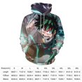 thumbnail image 2 of My Hero Academia Unisex Sweatshirts Loose Pullover Sweater Hooded Hoodie 3D Printing Jacket Winter Fall Clothes 3XL, 2 of 7