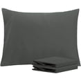 thumbnail image 1 of NTBAY Juego de 2 fundas de almohada estándar, 100% microfibra cepillada de 1800 hilos, súper suaves y acogedoras, resistentes a las arrugas, a la decoloración y a las manchas con cierre de sobre, fund, 1 of 4