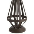 thumbnail image 5 of Pacific Coast Lighting 30 1/2" Tall Large Tiffany-Style End Table Lamp Pull Chain Brown Bronze Finish Metal Amber Art Glass Shade, 5 of 9