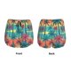 thumbnail image 3 of Balery Hawaii Palms Pantalones cortos deportivos para mujer con forro y dos bolsillos, elásticos, para entrenamiento, gimnasio, yoga-XX-Large, 3 of 7