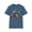 Indigo Blue, variant on Bike Graphic Unisex Cotton Motorcycle Art Design Tee 7
