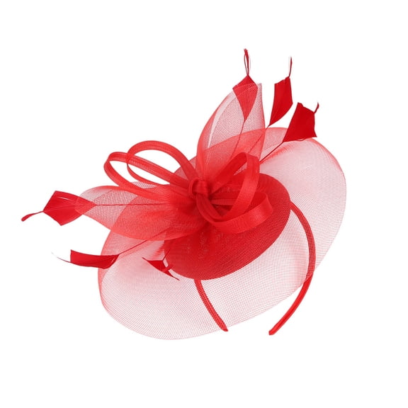 Fascinators Hats for Women Lightweight 2023 Flower Mesh Tea Party Hairband Adjustable Fascinator