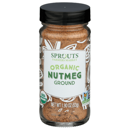 SPT Organic Nutmeg Seed Ground Spice 1.9 oz