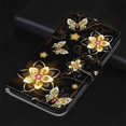 thumbnail image 2 of Dteck Wallet Case for iPhone 14 Pro Max, RFID Blocking Card Holder Stand Shockproof TPU Interior Case PU Leather Magnetic Protective Flip Cover, Flower, 2 of 4