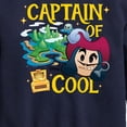 thumbnail image 3 of Disney Emoji - Captain Of Cool - Toddler And Youth Crewneck Fleece Sweatshirt, 3 of 5
