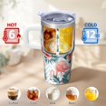 thumbnail image 6 of Flamingo Tumbler with Handle 20OZ BPA Free Coffee Mug Perfect Gifts for Women Flamingo Lovers Suitable for Birthday Christmas Occasions Commute Trips, 6 of 6