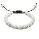 thumbnail image 1 of Qarigey Elegante de cuentas de piedras preciosas naturales, regalo para mujeres y hombres, minimalista para mujeres Ropa, zapatos y accesorios Miscelánea linea negra+blanco, 1 of 6