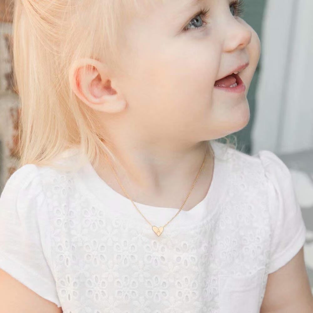 Baby Necklace - Baby Girl 14K Gold Necklaces | In Season Jewelry