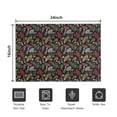 thumbnail image 5 of Red Mushroom Fern Black Pattern Door Rugs,Washable Non Slip Door Mats Indoor,Decorative Door Mats,Entry Mat Indoor for Entrance,Bedroom,Kitchen,Bathroom,16"x24", 5 of 6