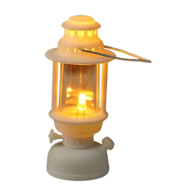 White Led Candle Light Electronic Flameless Tea Light Small Oil Lamp Mini Night Light Battery Operated For Holiday Home Decor White