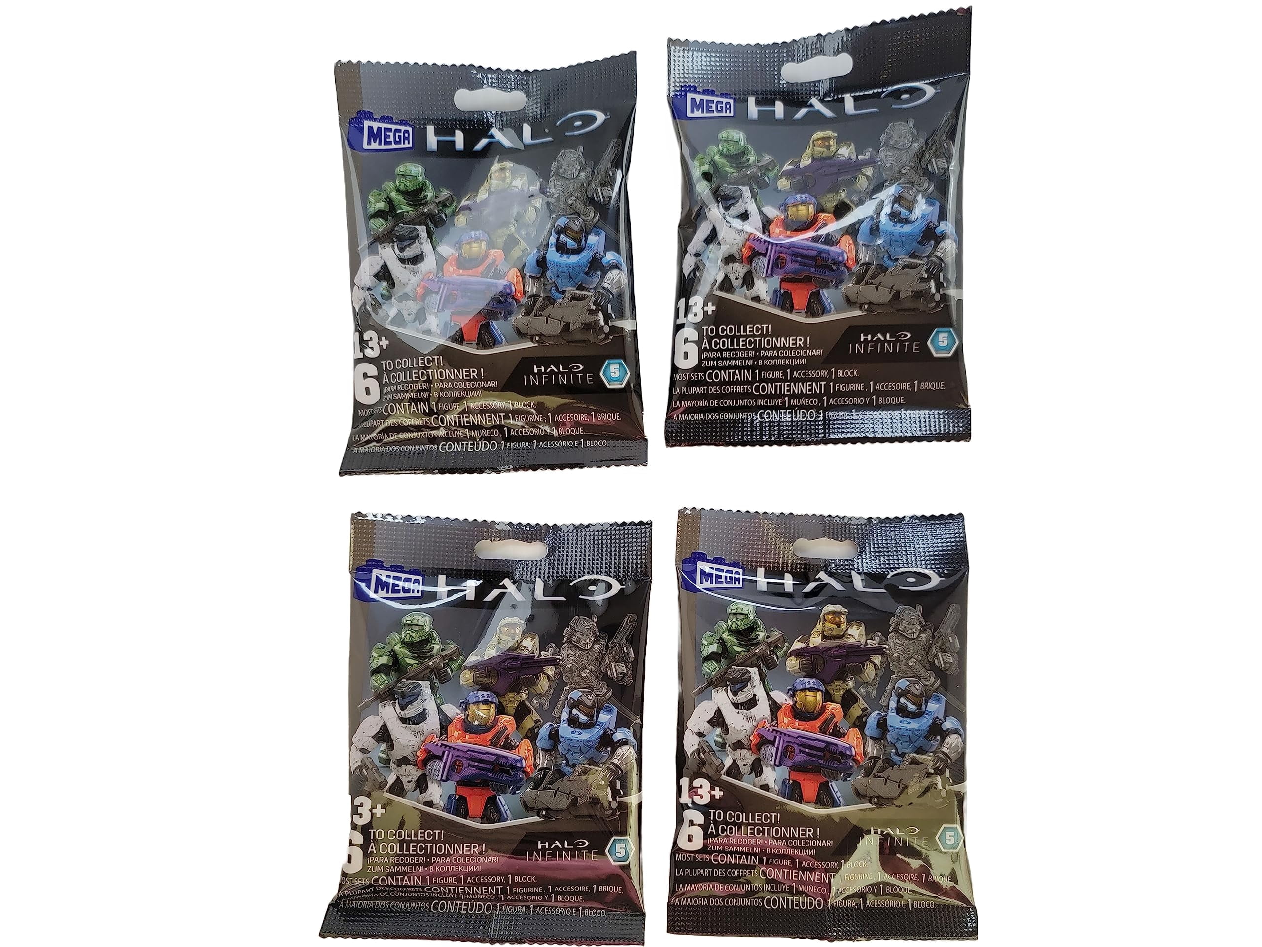 Halo 2 Character Pack Mini Figure 20-Pack Set - Walmart.com
