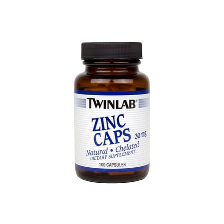 - Twinlab Zinc Capsules, 100 Ct
