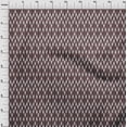 thumbnail image 3 of oneOone Georgette Viscose Fabric Chevron Kasuri Print Sewing Fabric BTY 42 Inch Wide, 3 of 4