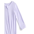 thumbnail image 3 of Wonder So Soft Modal by Wonder Nation Baby Unisex Two-Way Zipper Footed Sleep N Play Pajamas, Sizes Preemie-6/9 Months, 3 of 3