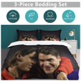 thumbnail image 5 of Roger federer Machine Wash Safe Practical Zipper Soft Touch Fabric Duvet Cover Sets for Comfortable Sleep, 5 of 5