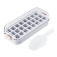 thumbnail image 2 of 1 Set Ice Cube Maker Compartment Low Temperature Resistance Large Capacity Ice Making Ice Storage Box with Lid Household Supply, 2 of 8