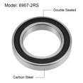 thumbnail image 2 of Uxcell Deep Groove Ball Bearings Metric Double Sealed High Carbon Steel Z2 Bearing, 35mmx55mmx10mm, 2 of 4