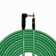 thumbnail image 1 of Coluber Cable - Right Angle 1/4" TS to 3.5 TRS Male - Pro Audio Connector, 1 of 7