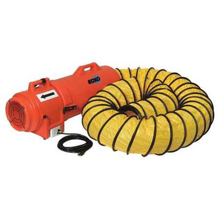 41-1/2" Axial Confined Space Fan, Orange ,Ecko, K2025LAB