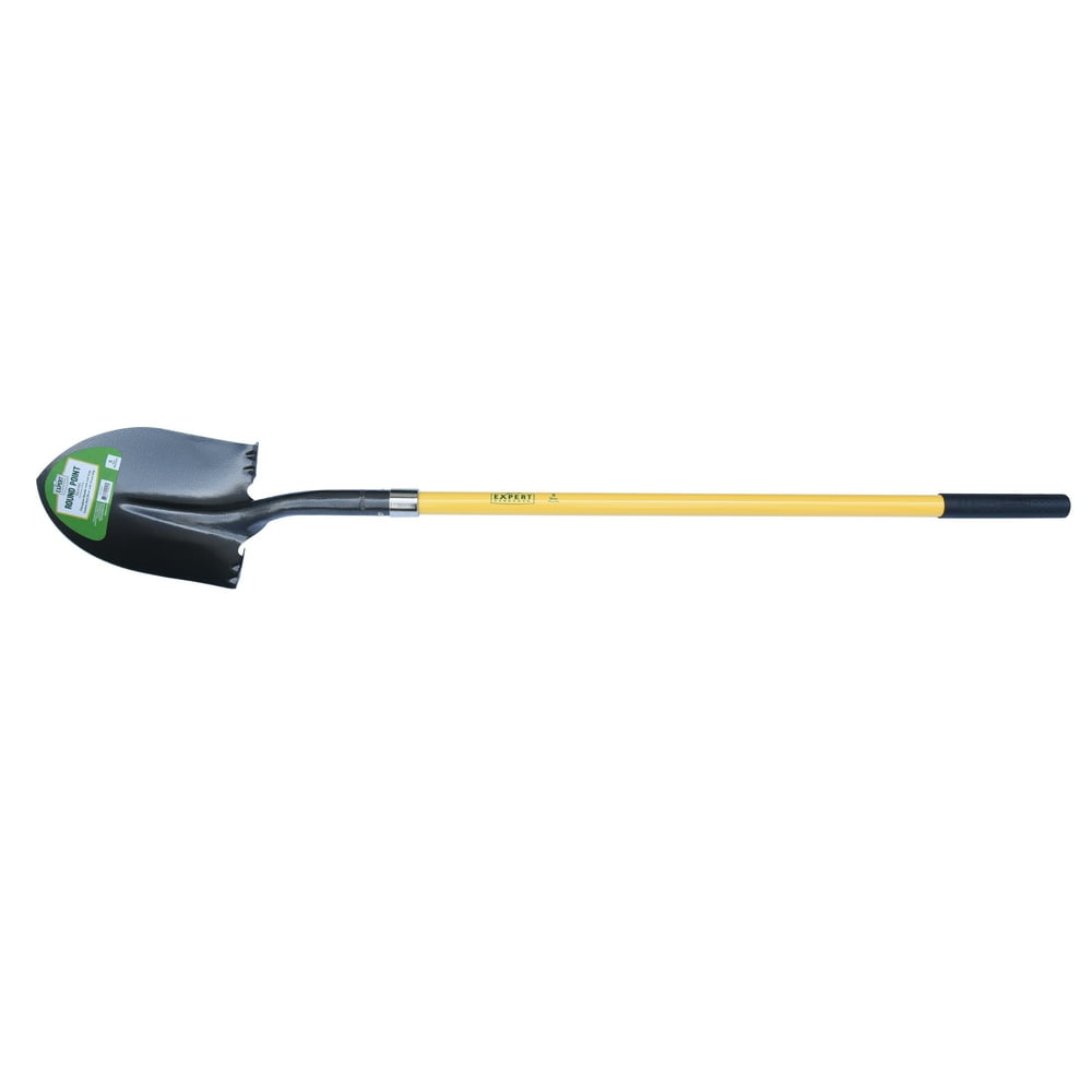 Expert Gardener Fiberglass Long Handle Round Point Shovel