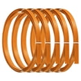thumbnail image 1 of Unique Bargains Bamboo Strips for Weaving 7/16' x 10 Ft Thin Flat Wicker Rattan Cane Reed, Orange, 5 Pack, 1 of 6