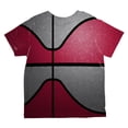thumbnail image 2 of Championship Basketball Red and Silver All Over Toddler T Shirt, 2 of 2