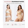 thumbnail image 3 of Tummy Control Panties for Women High Waisted Lace Shapewear Briefs Slimming Waist Shaper, 3 of 6