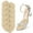 Light yellow, variant on 5 PCS Metatarsal Pads Women, Ball of Foot Cushions for Women/Men, All Day Pain Relief and Comfort Metatarsal Pads, One Size Fits Anti Slip Shoe Grips for High Heel, Foot Pads for Balls
