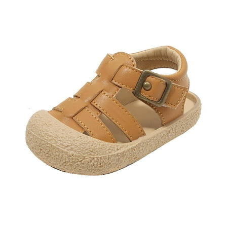 

ZRBYWB Summer New Soft Sole Lightweight Non Slip Kids Fashion Casual Beach Sandals Summer Shoes