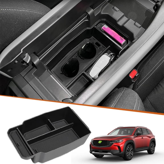 Center Console Armrest Organizer Tray For 2023-2025 Mazda CX50 CX-50 Accessories