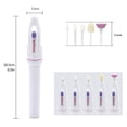 thumbnail image 5 of 5-in-1 Electric Manicure Set Nail Drill File Grinder Grooming Kit Callus Remover Set Nail Buffer Polisher Personal Manicure and Pedicure Kit, 5 of 10