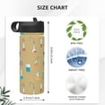 thumbnail image 4 of Goofa Chemistry Class for Insulated Kettle 18oz Water Bottle Insulated Tumbler with Handle & Flip Straw - Fits in Cup Holder, Leak Resistant Tumbler, 4 of 8