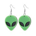 thumbnail image 1 of Novedad creativa, pendientes acrílicos alienígenas exagerados, pendientes de tendencia exagerados, 1 of 5