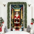 thumbnail image 5 of 35 X 72 Inch Christmas Door Cover Christmas Door Curtain Christmas Day Door And Wall Decoration Festival Party Decoration, 5 of 7