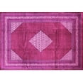 thumbnail image 1 of Ahgly Company Indoor Rectangle Medallion Pink Traditional Area Rugs, 8' x 12', 1 of 4