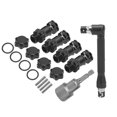 thumbnail image 2 of Ensemble de Prises, Taille Précise Adaptateur Hexagonal Portable pour Voiture Rc 1/8 pour Voiture Rc Noir, 2 of 8