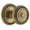 Gold, variant on Grandeur Soleil Door Knob with Soleil Rosette