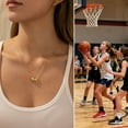 thumbnail image 3 of NICKSUN Softball Soccer Volleyball Necklace for Women, Sports Accessories Christmas Birthday Jewelry for Lovers, 3 of 6