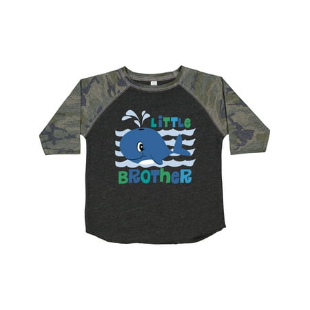 

Inktastic Whale Little Brother Gift Toddler Boy Girl T-Shirt