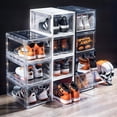 thumbnail image 3 of Set 4 piezas | Cajas Acrílico Transparentes Multifuncional para Tenis, Zapatillas y todo tipo de Calzado | Sneaker Box Organizer Premium, 3 of 9